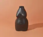 Chubby Ceramic Nude Body Vase For Flowers