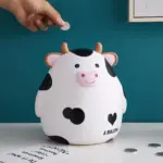 Chubby Cow Saving Box tag1