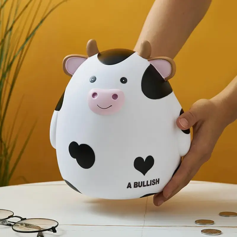Chubby Cow Saving Box tag1