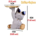 Chubby French Bulldog Tray tag1