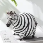 Chubby Zebra Figurine tag1