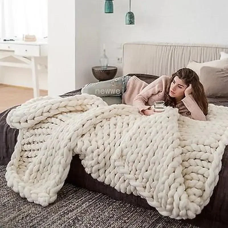 Chunky Wool Blanket -  - #tag1#