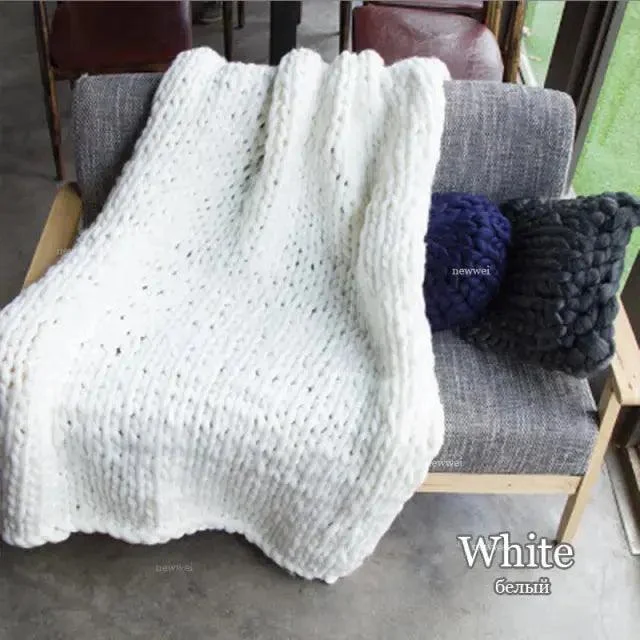 Chunky Wool Blanket -  - #tag1#