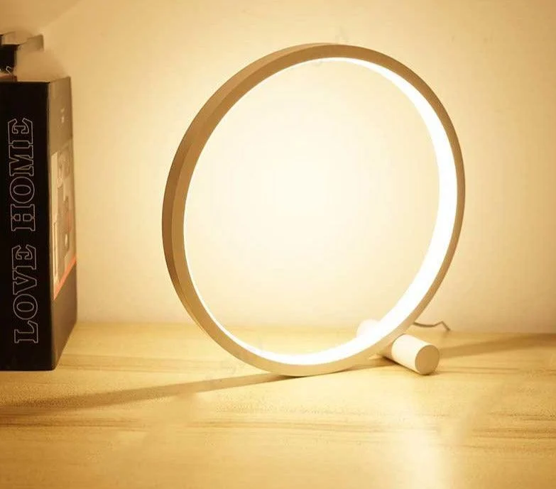 Circle LED Touch sensitive Lamp -