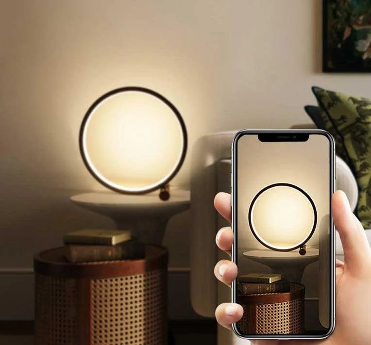 Circle LED Touch sensitive Lamp -