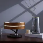 Circle of Life Lamp Round Wooden Table Lamp tag1
