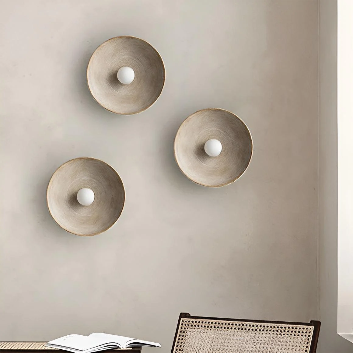 Circlet Light - Retro-Modern Concentric Wall Light -  - #tag1#