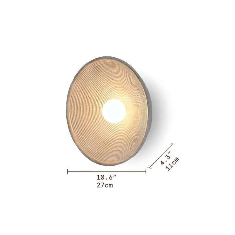 Circlet Light Retro Modern Concentric Wall Light tag1