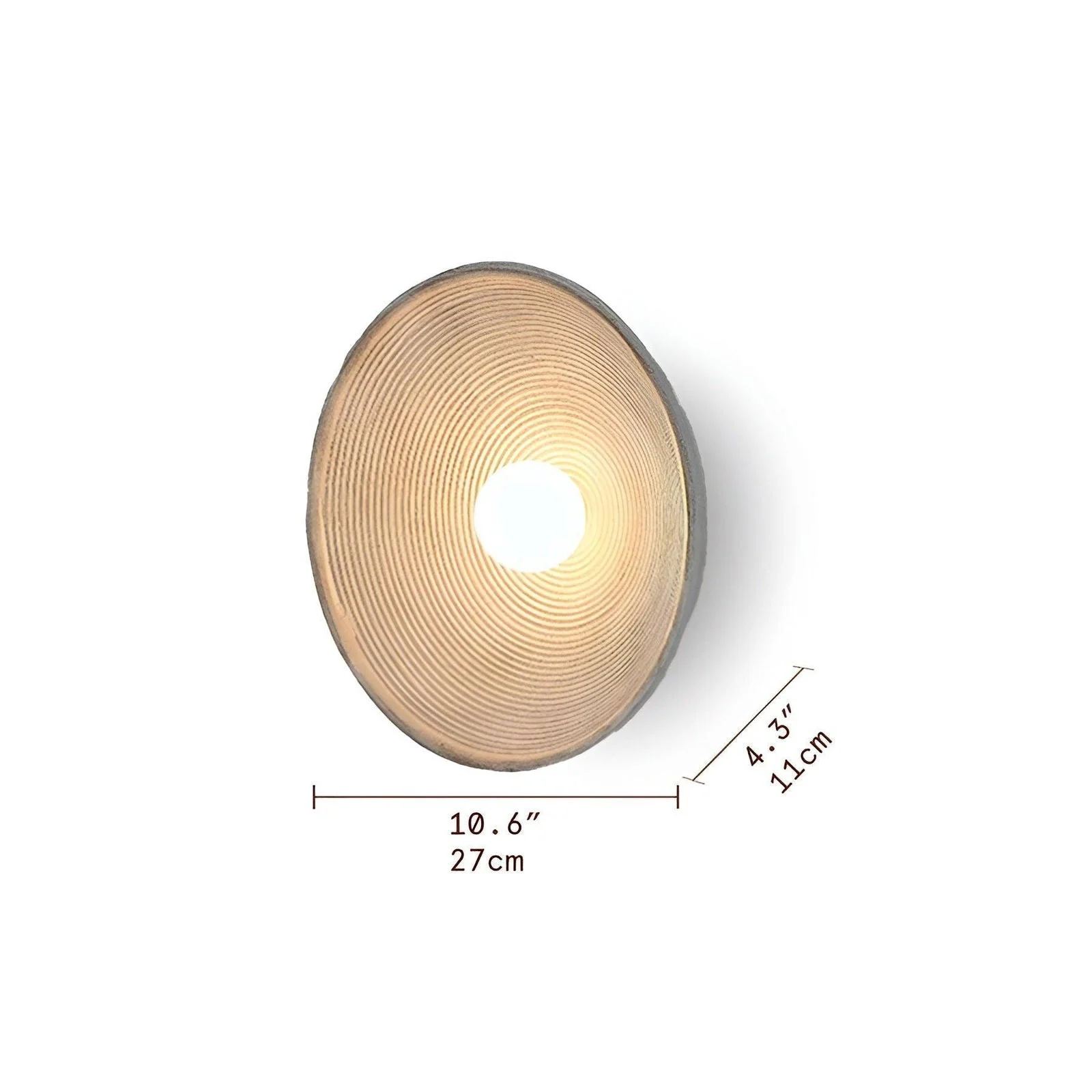 Circlet Light - Retro-Modern Concentric Wall Light -  - #tag1#
