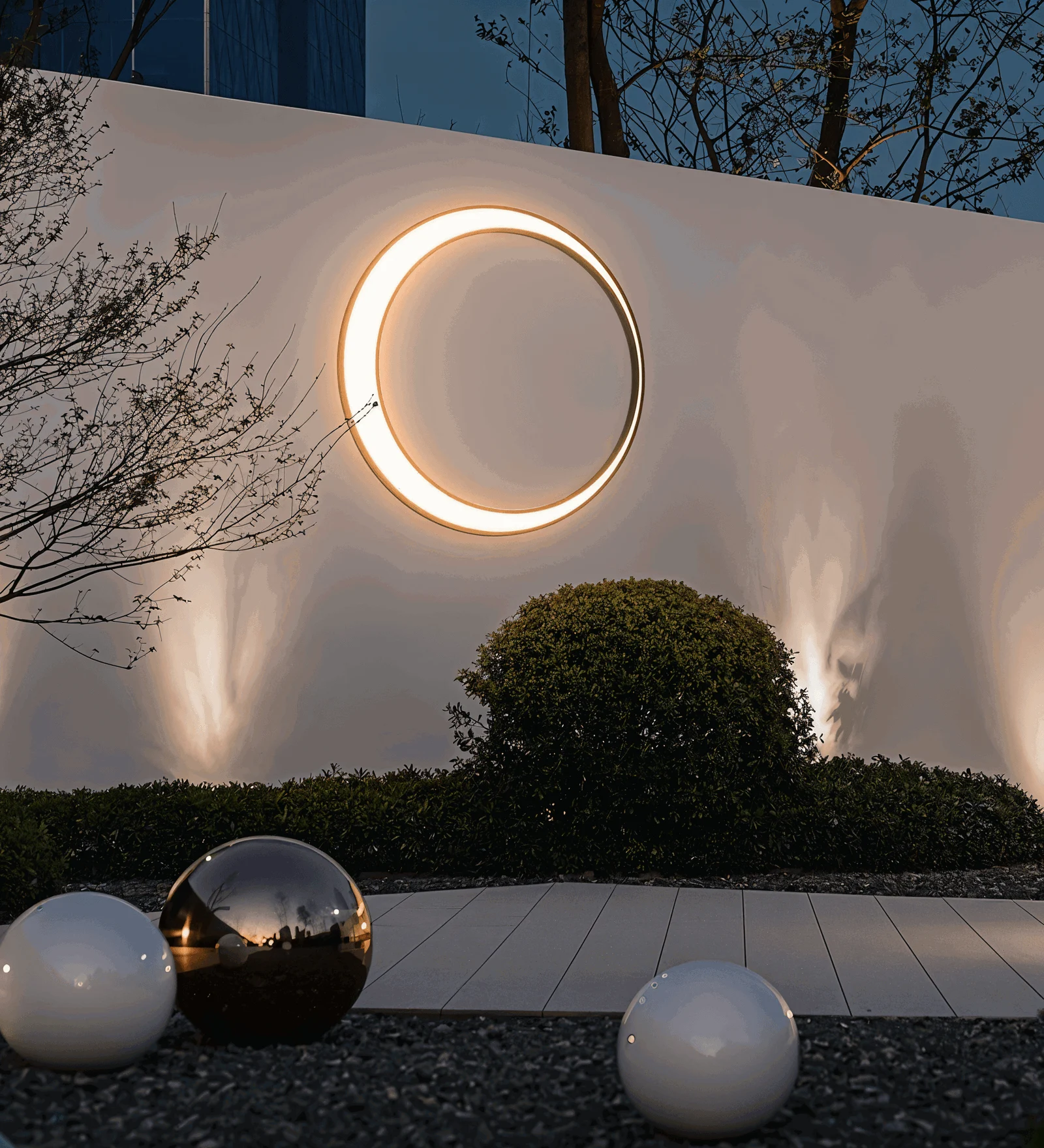 CircuLite Garden Lighting - Waterproof Circular Wall Lights - Outdoor Lights LED -  - #tag1#