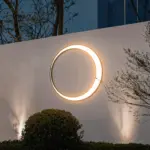 CircuLite Garden Lighting Waterproof Circular Wall Lights Outdoor Lights LED tag1