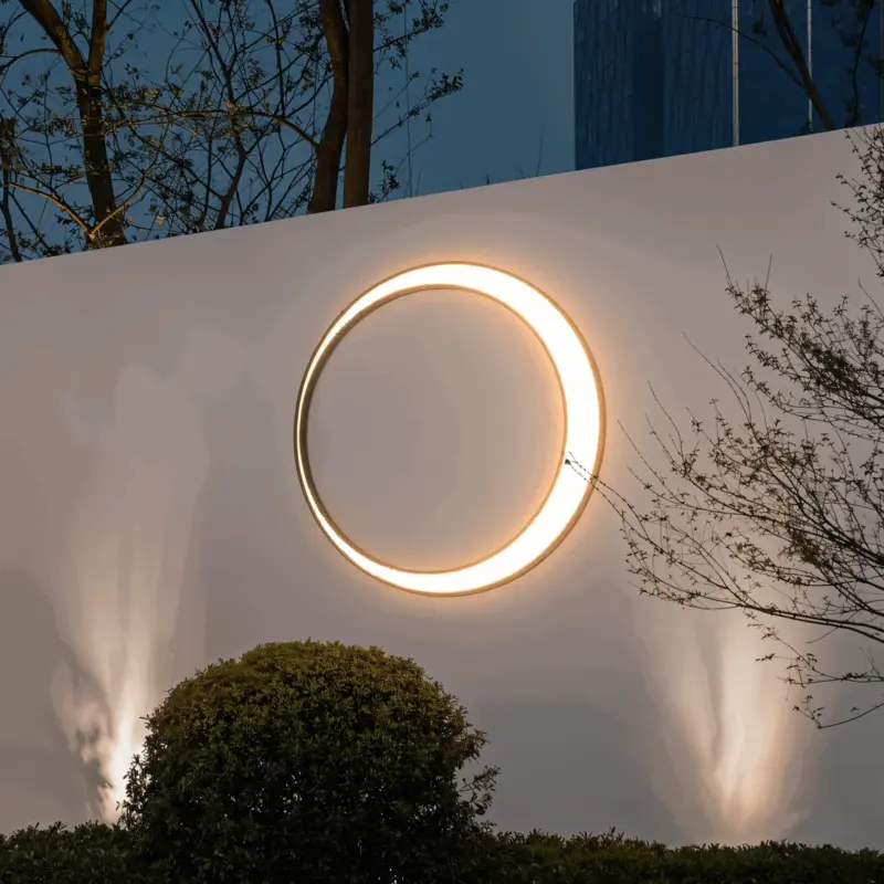 CircuLite Garden Lighting Waterproof Circular Wall Lights Outdoor Lights LED tag1