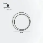 CircuLite Garden Lighting Waterproof Circular Wall Lights Outdoor Lights LED tag1