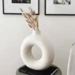 Circular Hollow Ceramic Vase tag1