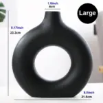 Circular Hollow Ceramic Vase tag1