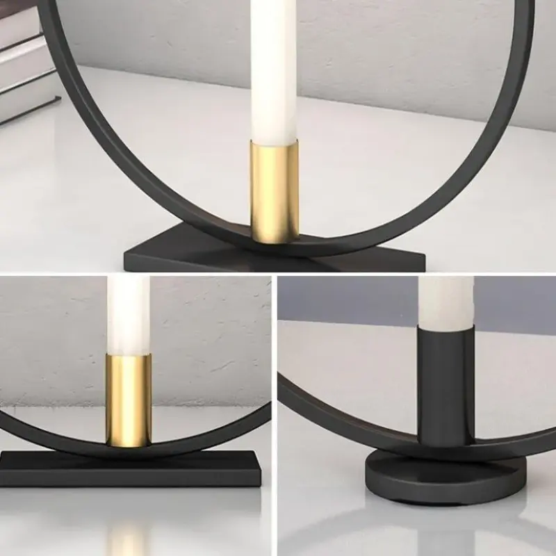 Circular Nordic Candle Holder