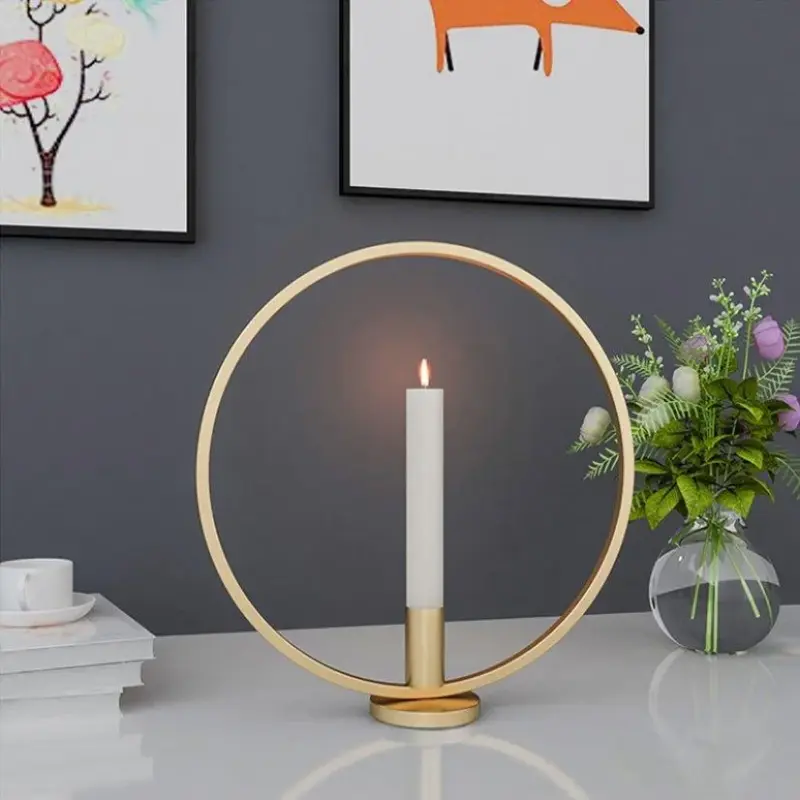 Circular Nordic Candle Holder