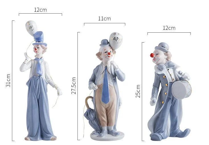 Circus Clown Figurines -  - #tag1#