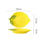 CitrusGlow Lemon Ceramic Dinnerware