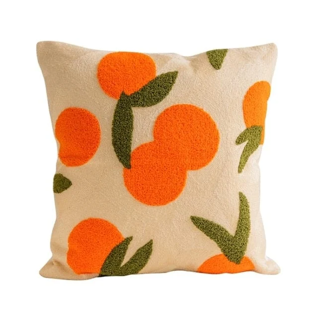 Citrus Woven Pillow Cover -  - #tag1#
