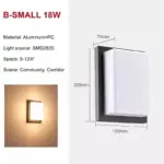 CityGlow Modern LED Outdoor Wall Lamps for Stylish Lighting tag1
