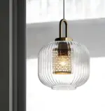 ClaChic_Hanging_Lamp_-_White_Gold_Nordic_Ribbed_Glass_Pendant_Light_-_-_tag1_-4176956 ClaChic Hanging Lamp White Gold Nordic Ribbed Glass Pendant Light tag1