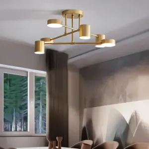 Claron Six Points Ceiling Lamp Chandelier