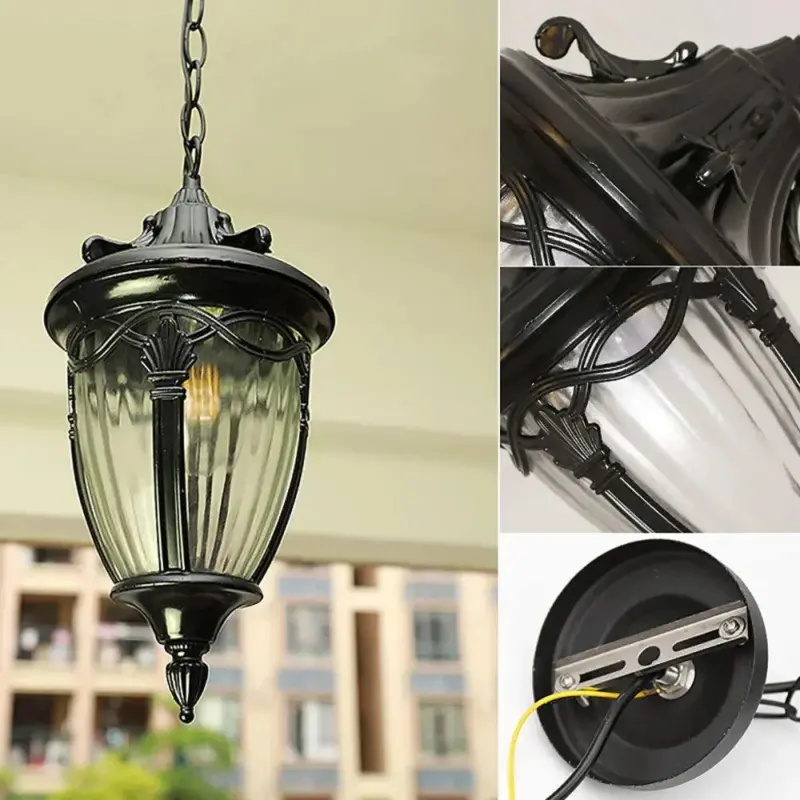 ClassicCharm Retro Pendant Lamp tag1