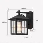 ClassicGlow vintage wall lamp