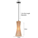 Classic Bamboo Chandelier Handmade Rattan Pendant Light