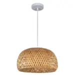 Classic Bamboo Lighting Chandelier Hanging Handmade Rattan Bed Room Decor