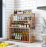 Classic Bamboo Storage Rack tag1