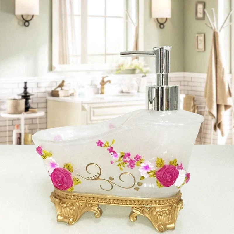 Classic Bathtub Shaped Soap Dispenser -