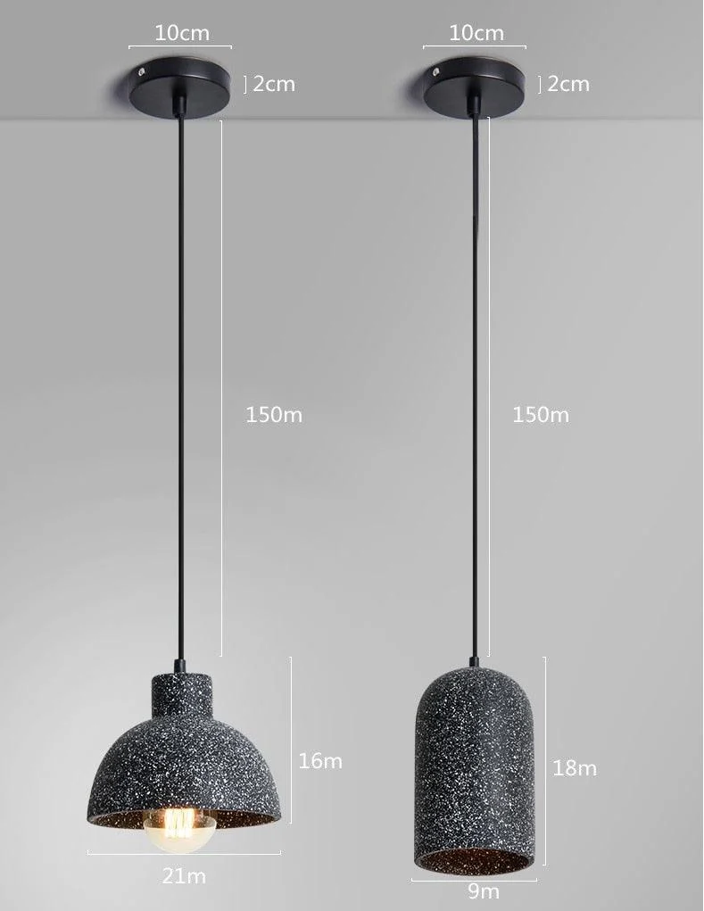 Classic Cement Pendant Lamps -  - #tag1#