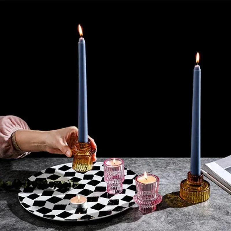 Classic Crystal Tealight Candle Holder -  - #tag1#