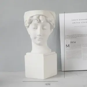 Classic Face Flower Vase