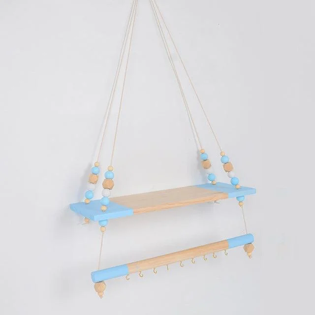 Classic Hanging Kids Wall Shelf -  - #tag1#
