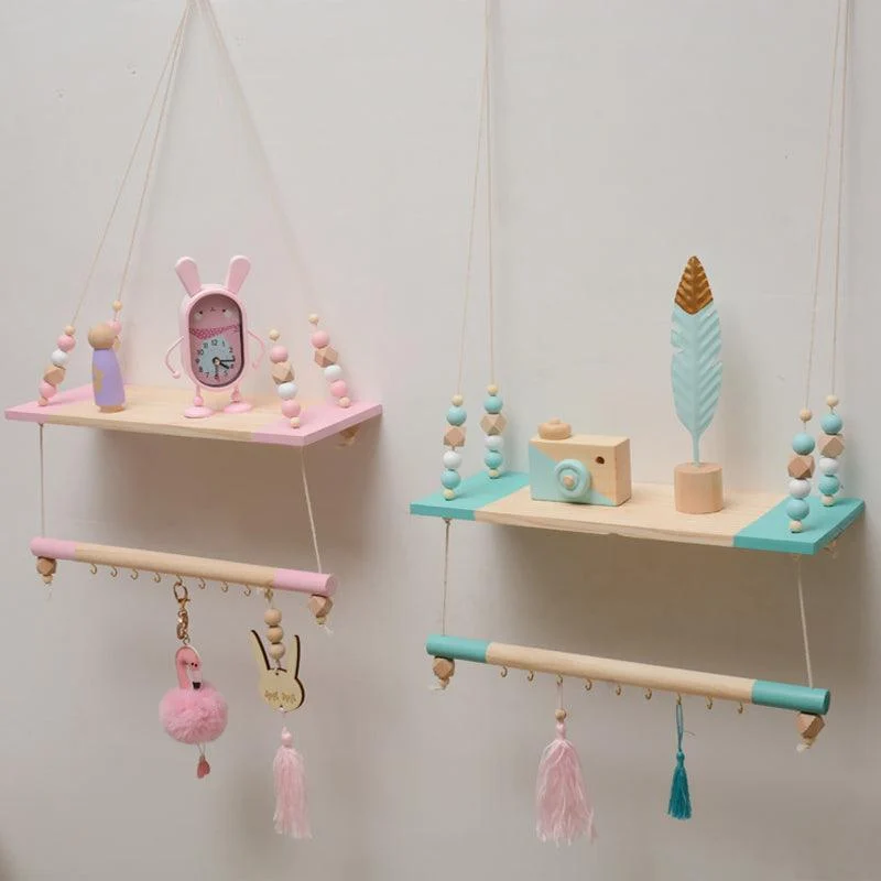 Classic Hanging Kids Wall Shelf -  - #tag1#