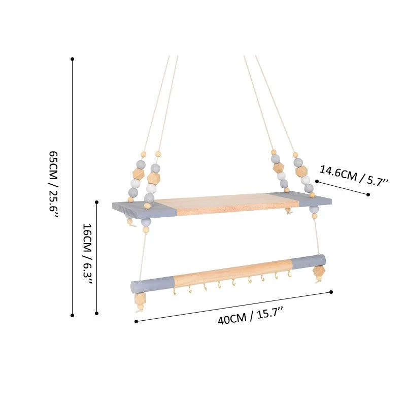 Classic Hanging Kids Wall Shelf -  - #tag1#