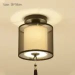 Classic Japanese LED Warm Ceiling Lamp tag1