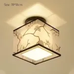 Classic Japanese LED Warm Ceiling Lamp tag1
