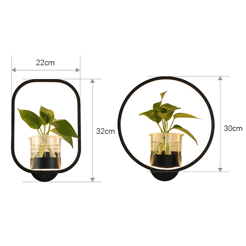 Classic LED Ring Lamp with Flower Pot -  - #tag1#
