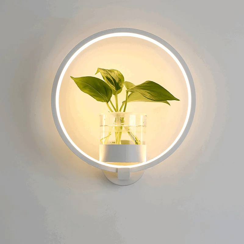Classic LED Ring Lamp with Flower Pot -  - #tag1#