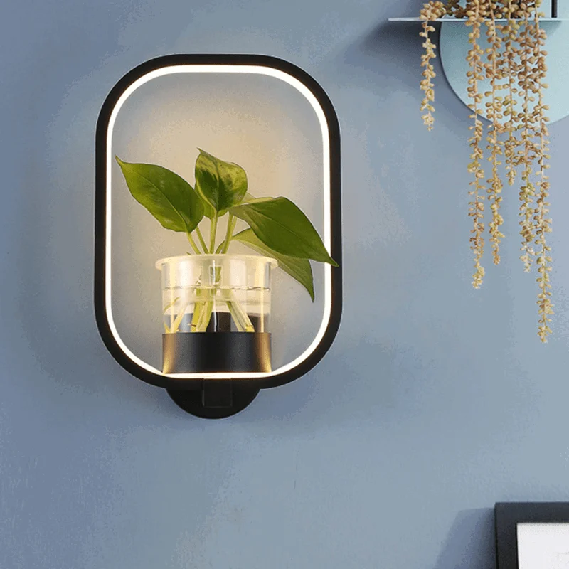 Classic LED Ring Lamp with Flower Pot -  - #tag1#