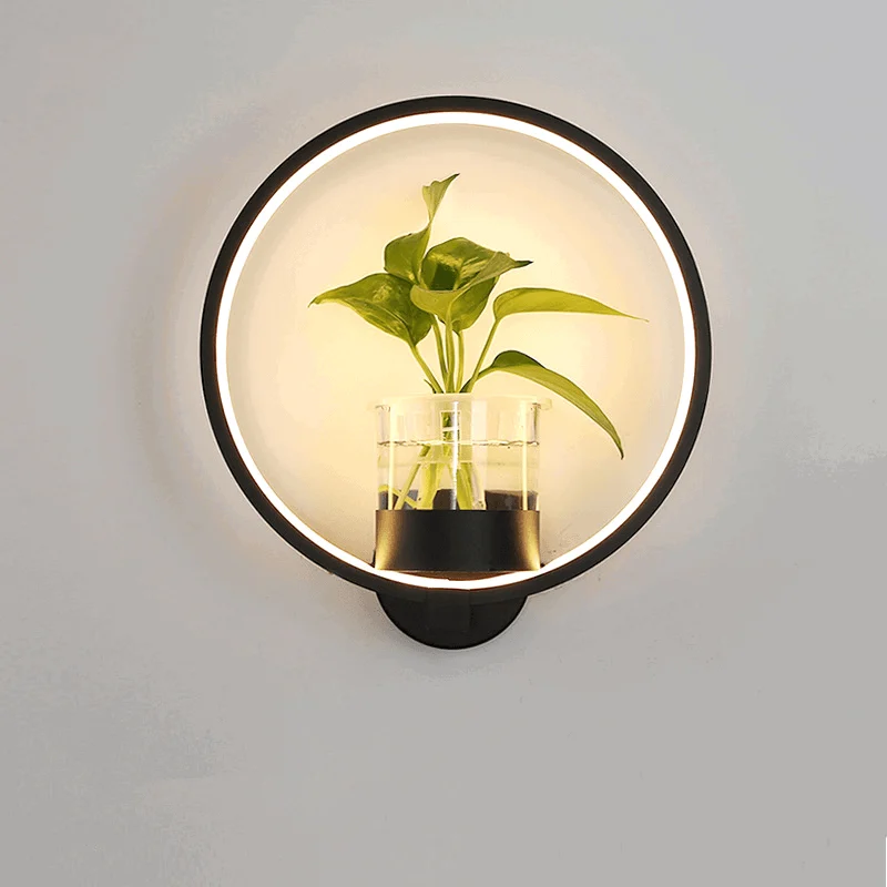 Classic LED Ring Lamp with Flower Pot -  - #tag1#