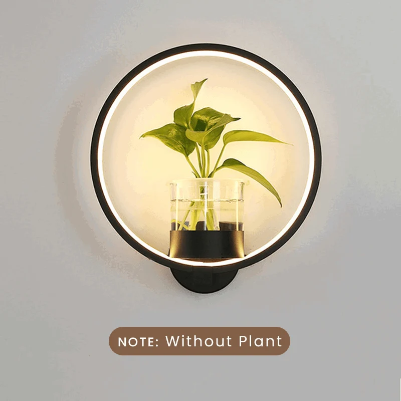 Classic LED Ring Lamp with Flower Pot -  - #tag1#