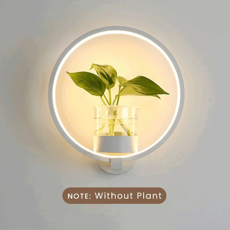 Classic LED Ring Lamp with Flower Pot -  - #tag1#