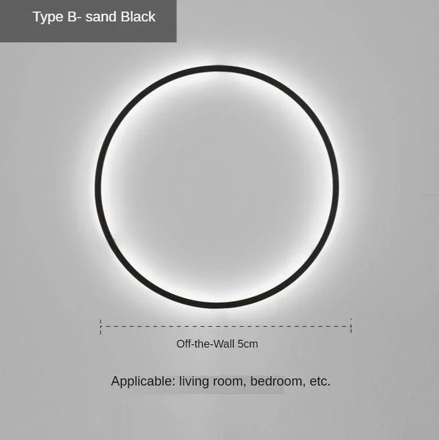 Classic LED Ring Wall Lamp -  - #tag1#