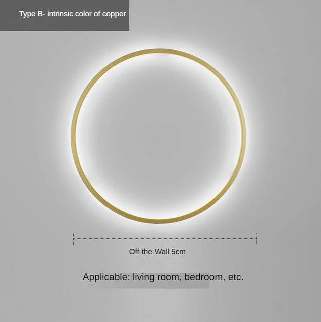 Classic LED Ring Wall Lamp -  - #tag1#