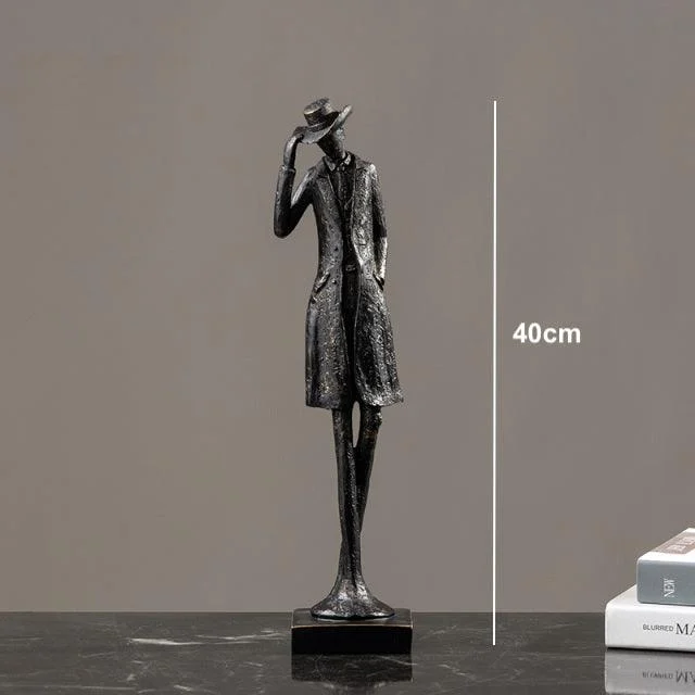 Classic Lady and Gentleman Sculpture -  - #tag1#